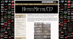 Desktop Screenshot of heavymetalcd.com
